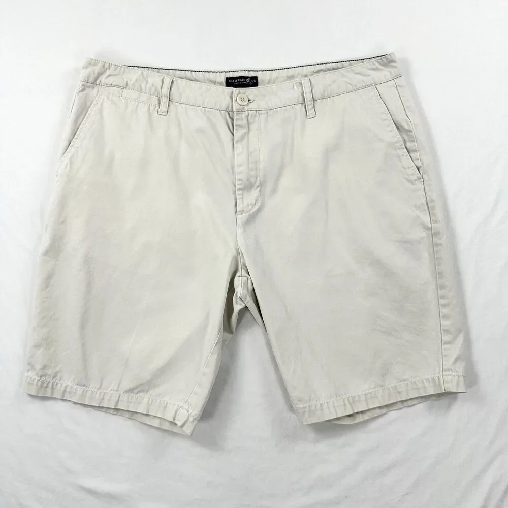 Banana Republic Chino Shorts Caribbean Joe Mens 38 Blue Beige Cotton Lot Of 2